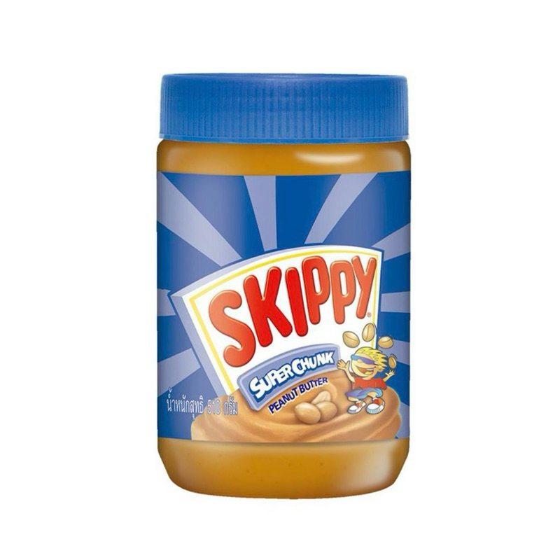 Skippy สกิปปี้ ถั่วลิสง บดหยาบ 510กรัม เนยถั่ว เนย