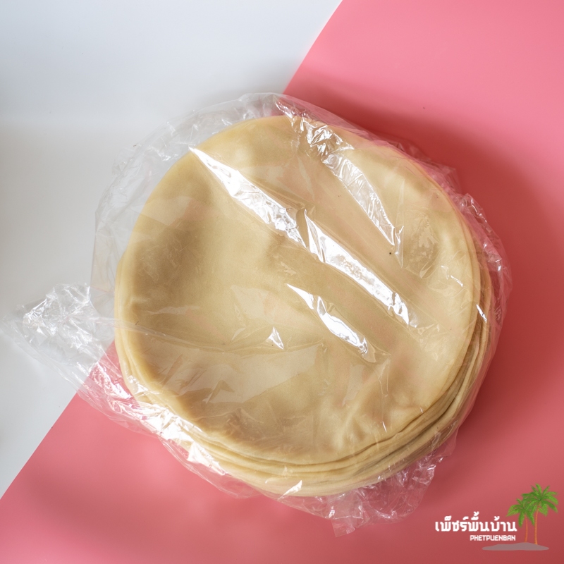 ข้าวเกรียบว่าว ข้าวโป่ง ข้าวควบ (ดิบ) หอม หวาน มัน อร่อย เส้นผ่านศูนย์กลาง 26-30 ซม.