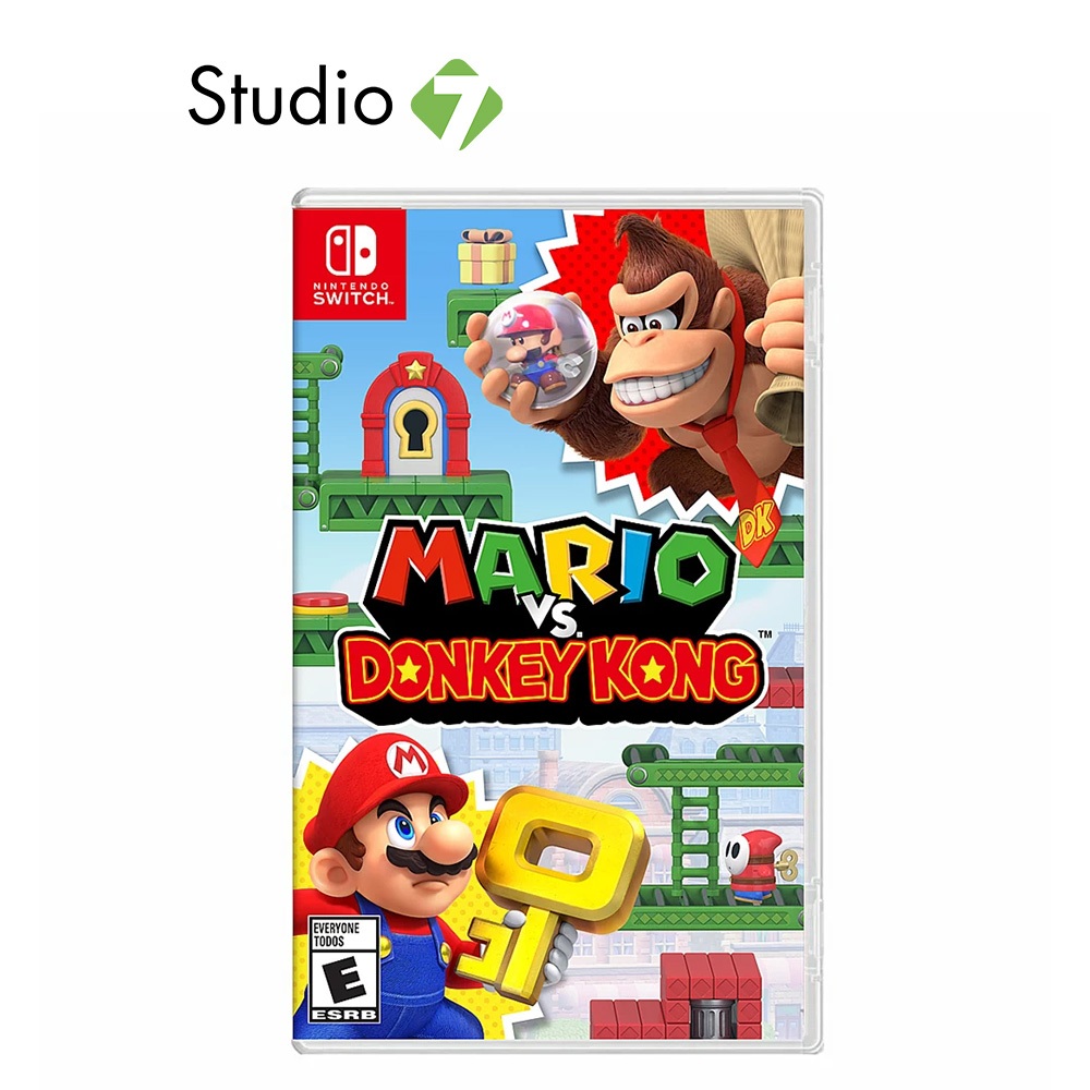 แผ่นเกม Nintendo Switch : Mario vs. Donkey Kong by Studio7