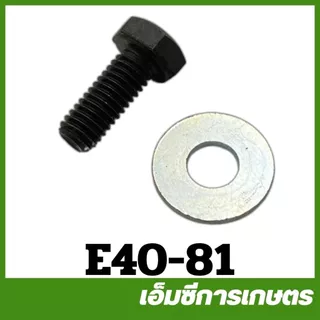 E40-81 น็อตยึดครัช หัวน็อตเบอร์ 10 น็อต 410 411 เครื่องตัดหญ้า