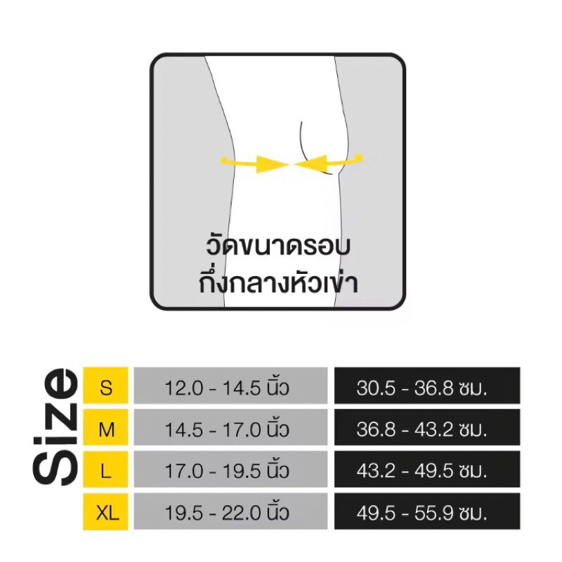 Futuro Knee Support อุปกรณ์พยุงหัวเข่า รูปที่ 2