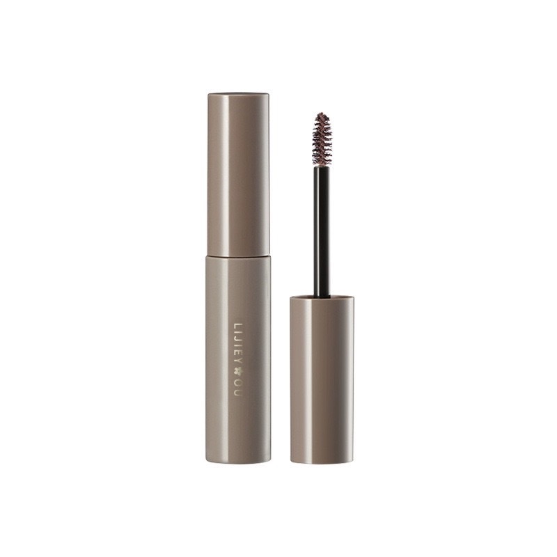 LIJIEYOU 4305 มาสคาร่าปัดคิ้ว 3 มิติ มาสคาร่าคิ้วตั้งฟู เจลปัดคิ้วตั้งฟูสีน้ำตาล มาสคาร่าปัดไรผม ติดทน กันน้ำ กันเหงื่อ