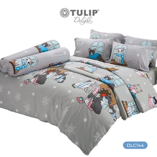 TULIP Delight ทูนหัวของบ่าว DLC144 ลิขสิทธิ์แท้ทูนหัวของบ่าว ชุดผ้าปูที่นอน ผ้าห่ม ผ้านวม พิมพ์ลายการ์ตูน