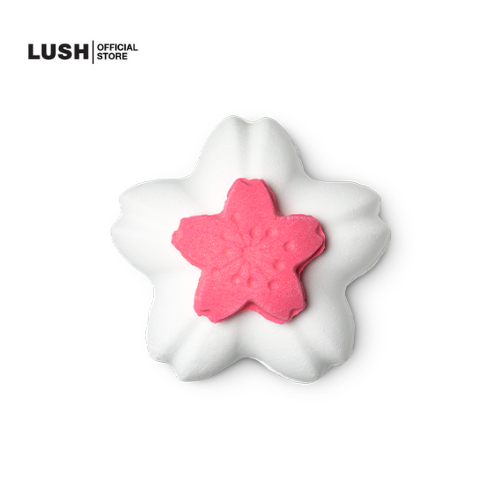 LUSH BATH BOMB บาธบอมบ์ BLOOMING CHERRY BLOSSOMS BATH BOMB (250g)