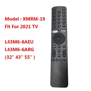 รีโมท mi tv รีโมตควบคุมด้วยเสียง มีฟังก์ชั่นคำสั่งเสียง ปุ่ม NETFLIX prime video Remote for Mi TV