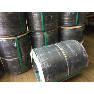 สายรัดพลาสติกขนาด 15 mm เกรด A พลาสติก PP น้ำหนัก สายรัดพลาสติก PP 7.5 กก. (สีดำ 1 ม้วน)