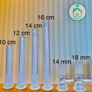 หลอดแก้ว (แถมโจ๋) ยาว 10CM 12CM 14CM 16CM ราคาถูกที่สุด พร้อมส่ง🚀🇹🇭