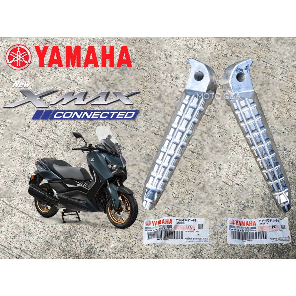 พักเท้าหลัง ซ้าย/ขวา Xmax300 2017-2024 แท้ศูนย์ 2DPF74310100 / 2DPF74410100 Xmax 300