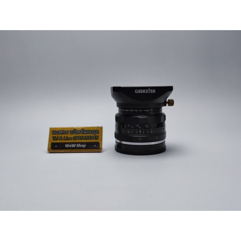 เลนส์ Geekster​ f1.1 35mm.