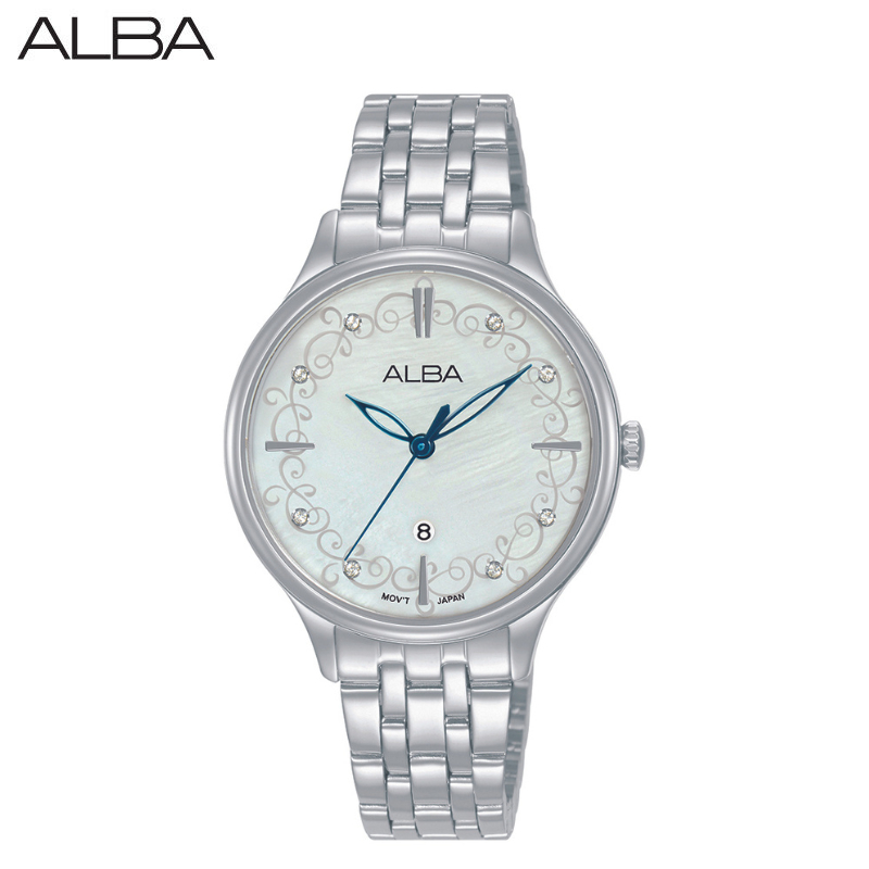 ALBA นาฬิกาข้อมือผู้หญิง Ikebana Quartz รุ่น AH7CS1X