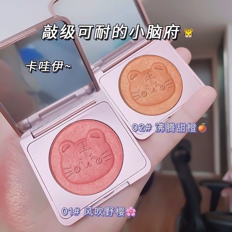 บรัชออน แมวเหมียว CDE HIGHLIGHT เนื้อชิมเมอร์