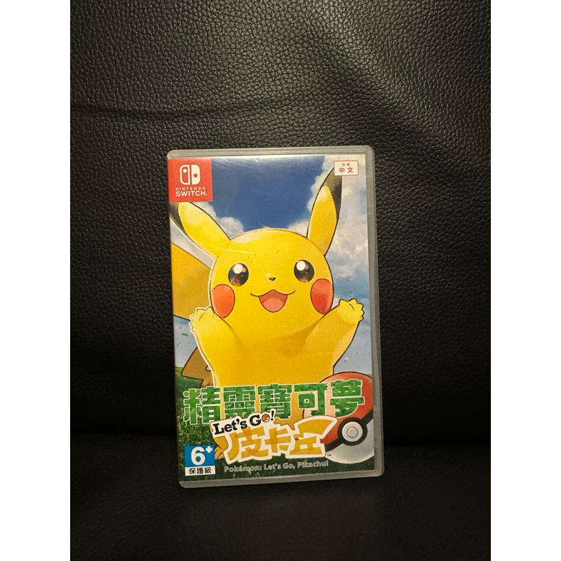 แผ่นเกมส์มือ2 pokenmon pikachu nintendo switch โซน CHT มือ2 สภาพดีครับ