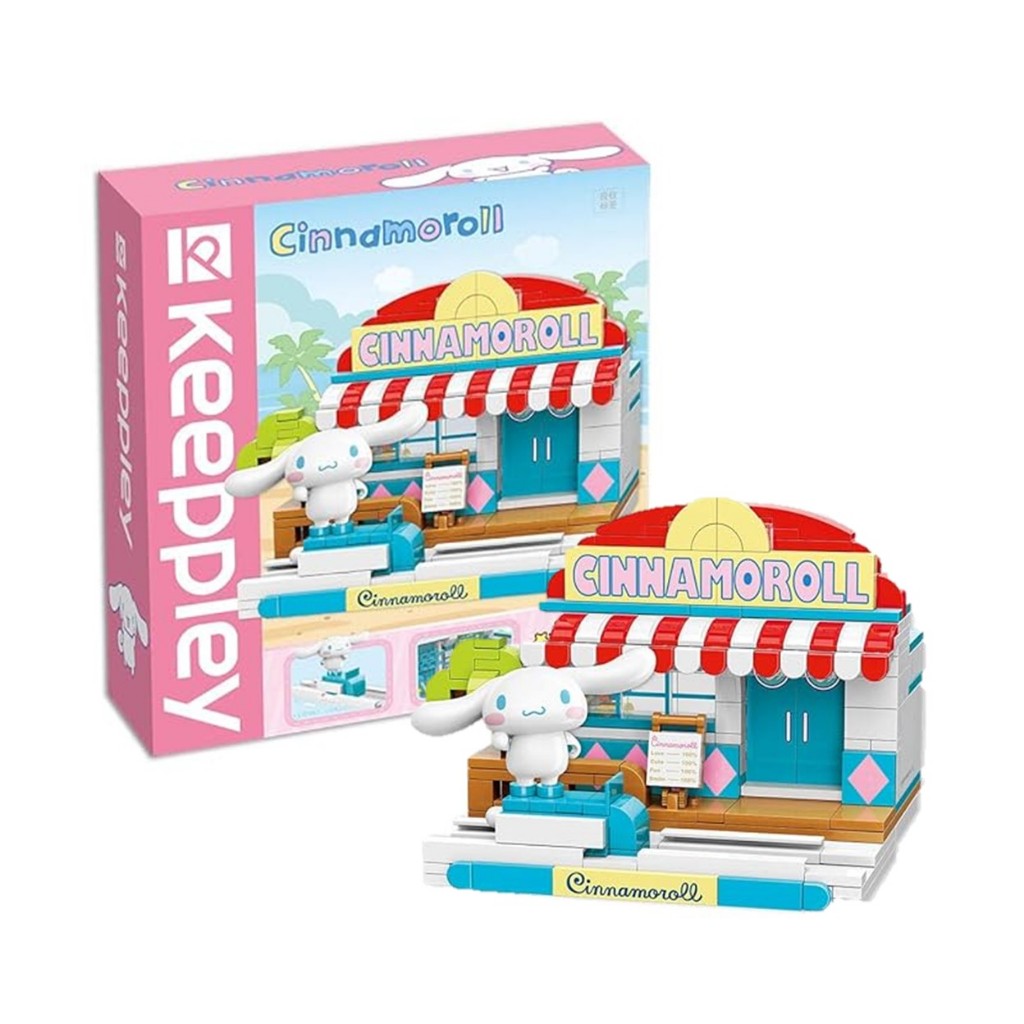 Keeppley (คีปเพลย์) บริคตัวต่อ Kuppy - Cinnamoroll summer coconut ice desesrt shop รหัส QMSRK20809
