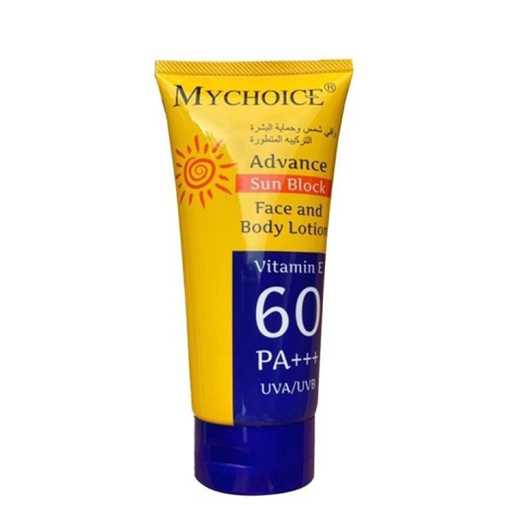 กันแดดมายช้อยส์ SPF 60 PA+++ My Choice Sun Block MyChoice Advance Sun Block 150 g