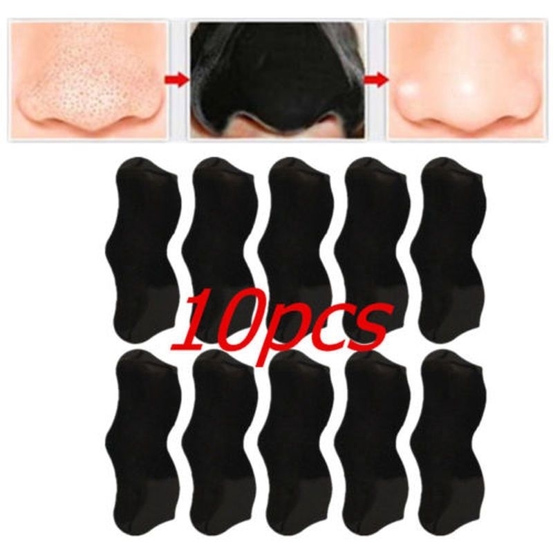 Karene แผ่นลอกสิวเสี้ยนจมูก10ชิ้น ฟรี!ซองซิปล็อก ส่งไว ใช้ได้จริง กรุณาอ่านวิธีใช้โดยละเอียด