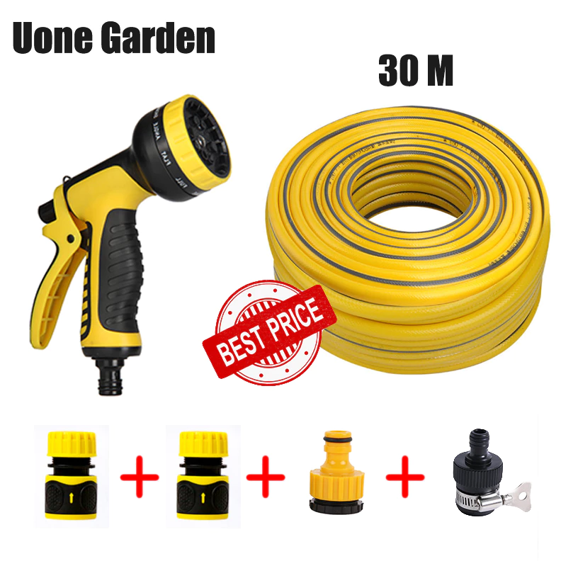 UoneGarden W103 ชุดอุปกรณ์หัวฉีดน้ำ รดน้ำต้นไม้ พร้อมอุปกรณ์ต่อสายยางพร้อมใช้งานต่อให้แล้ว ปืนล้างรถ thumbnail 9