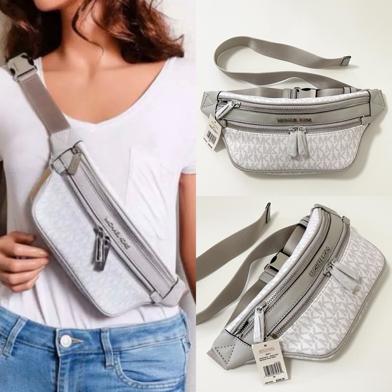 AD🎀 (สด-ผ่อน) คาดอก 14 นิ้ว  35T0SY9N1B / 35T9GY9N8C Kenly Studded Medium Waist Bag KENLY 35H9SY9N8C