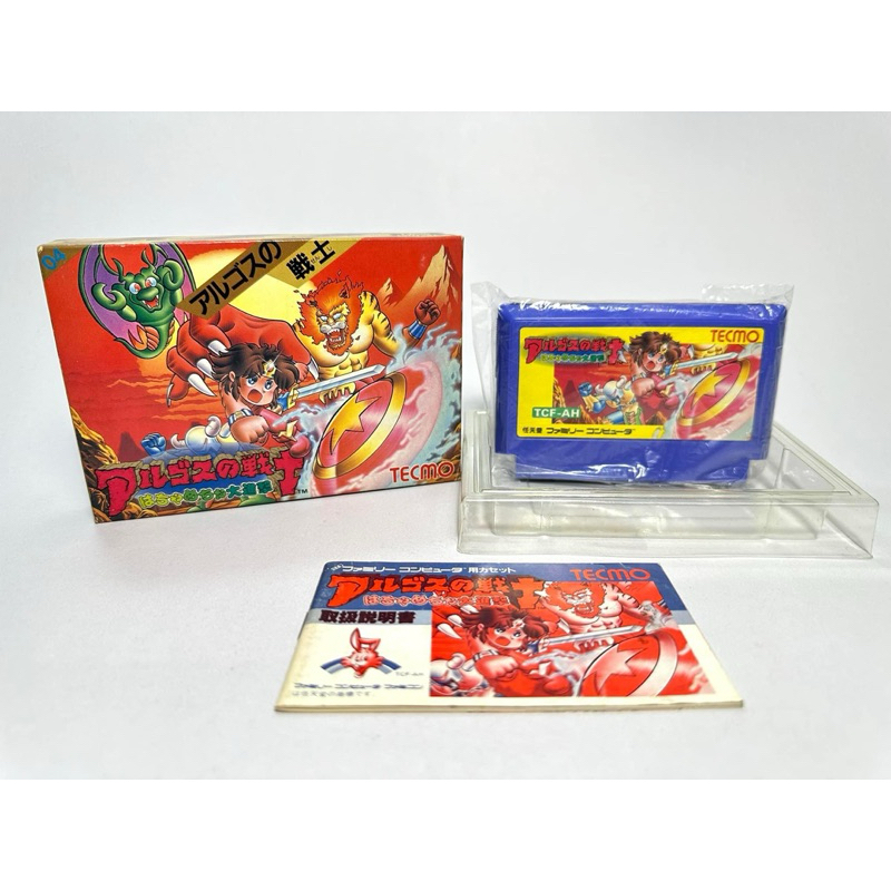 ตลับแท้ Famicom (japan)(fc)  Argos no Senshi / Rygar [TECMO 04]