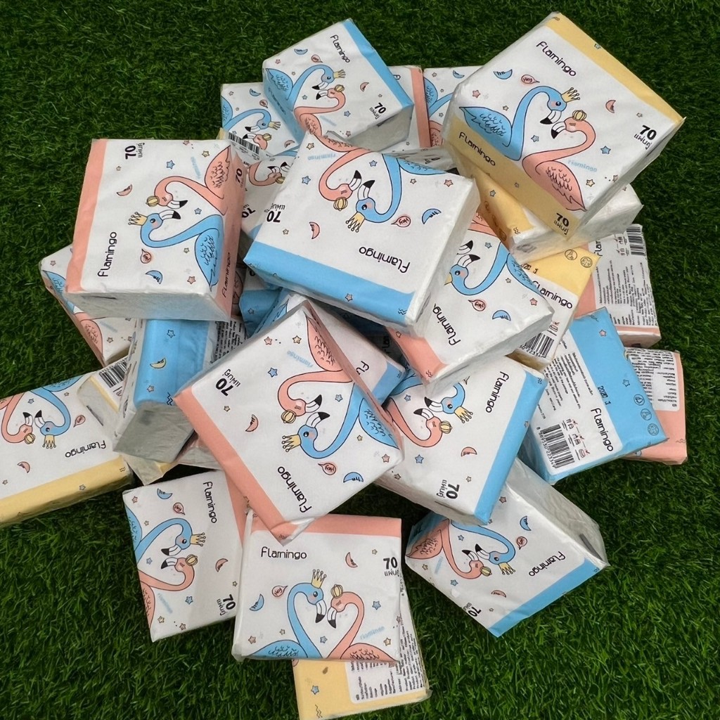 HOME818 กระดาษทิชซู่ （ราคา 1ห่อ）ไร้ฝุ่น NO.Y3