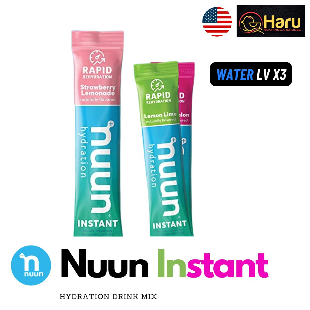 Nuun : Electrolyte Powder Pockets for Rapid Hydration : ผงเกลือแร่เพื่อความชุ่มชื้นอย่างรวดเร็ว