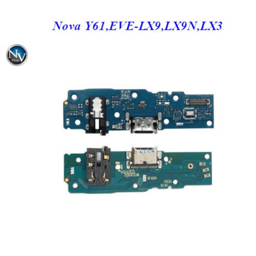 สายแพรชุดก้นชาร์จ Huawei Nova Y61,EVE-LX9,LX9N,LX3