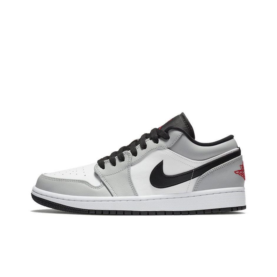 ลิขสิทธิ์แท้ Jordan Air Jordan 1 Light Smoke Grey รองเท้ากีฬา