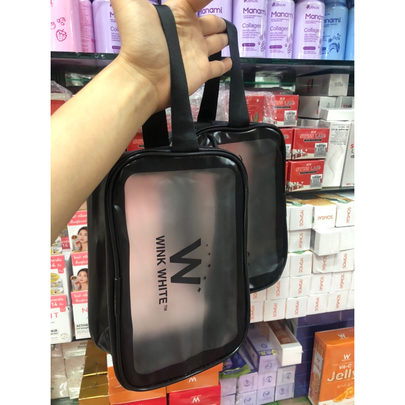 สินค้าพรีเมี่ยมน่ารักมากๆ กระเป๋าใส่เครื่องสำอาง ของจุกจิก ของใช้ในห้องน้ำ กันน้ำได้ พกพาสะดวก
