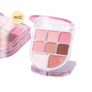 Odbo Romance Mood Eye Palette OD2023 6g.โอดีบีโอ โรแมนซ์ มู้ด อาย พาเลท อายแชโดว์ 8 เฉดสี