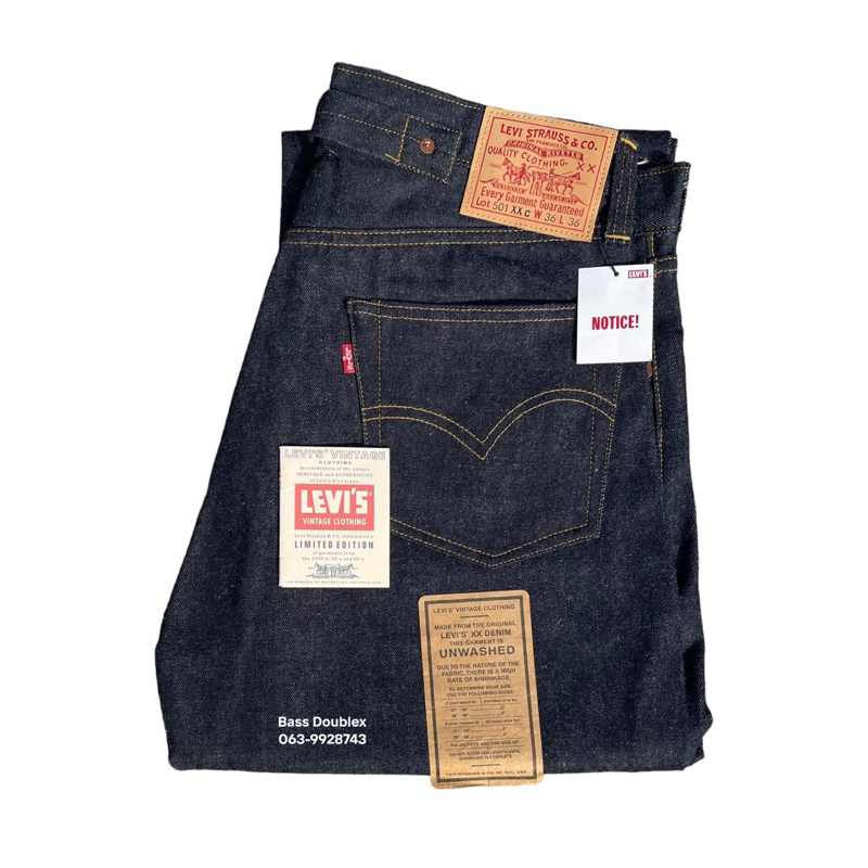 LEVI'S LVC 1937 LOT 501XXC กระดุม 555 MADE IN USA