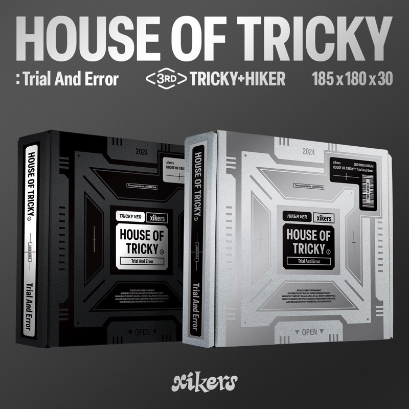 พร้อมส่ง xikers 3RD MINI ALBUM ‘HOUSE OF TRICKY: Trial And Error’
