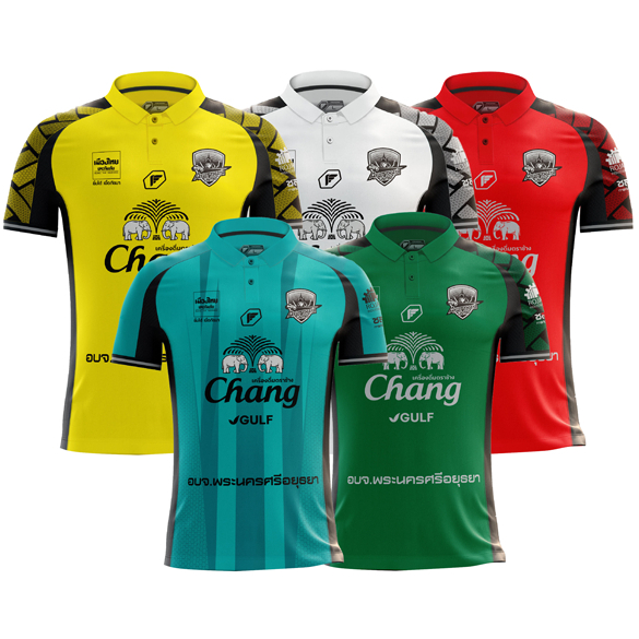 PEGAN เสื้อสโมสรอยุธยา ยูไนเต็ด 2021 (AYUTTHAYA UNITED 2021) ราคา 550 บาท V.1