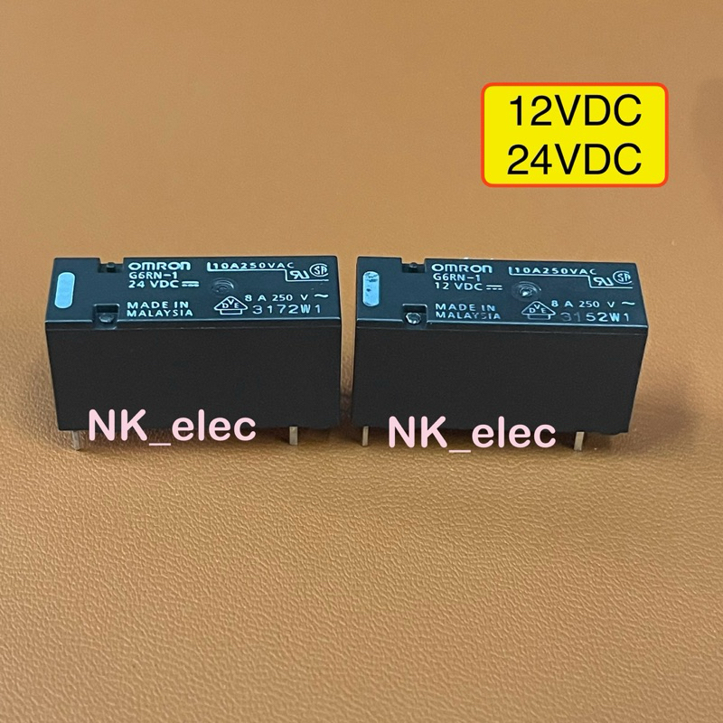 G6RN-1 รีเรย์ OMRON ไฟ 12VDC 24VDC มีสินค้า พร้อมส่ง