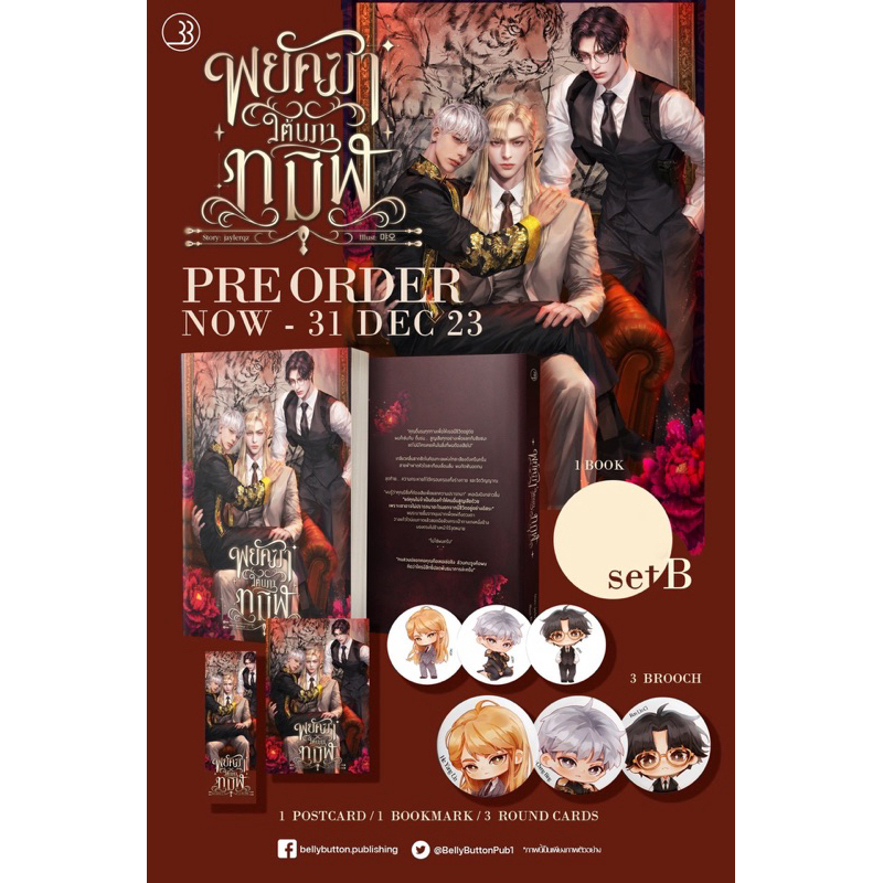 [พร้อมส่ง] พยัคฆาใต้นภาทมิฬ {SET B} / ผู้แต่ง : jaylerqz {รอบจอง‼️}