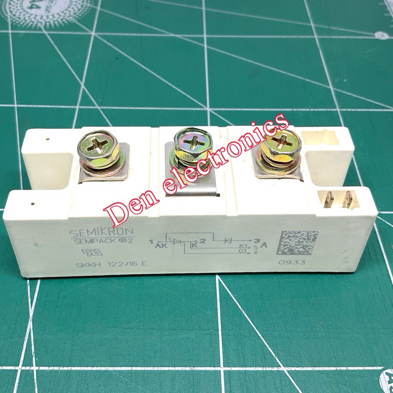 SKKH122/16E Thyristor diode Modules 122A 1600Vโมดูล SKKH 122/16E พร้อมส่ง ออกบิลได้