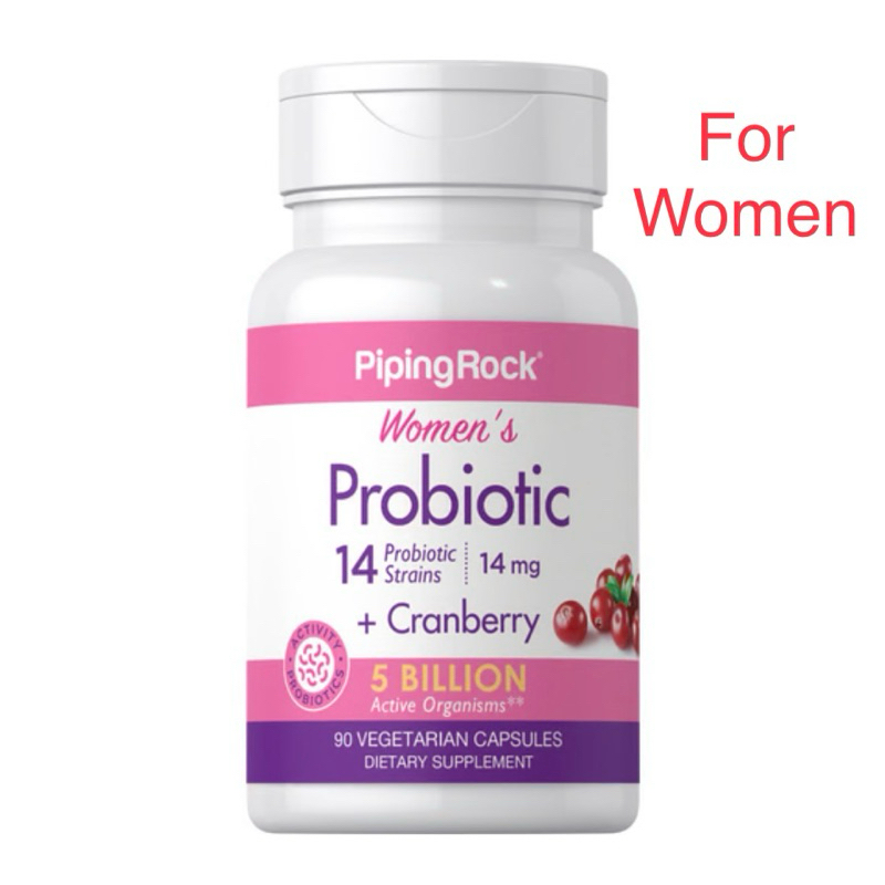 Women's Probiotic + Cranberry 5 Billion Active Organisms