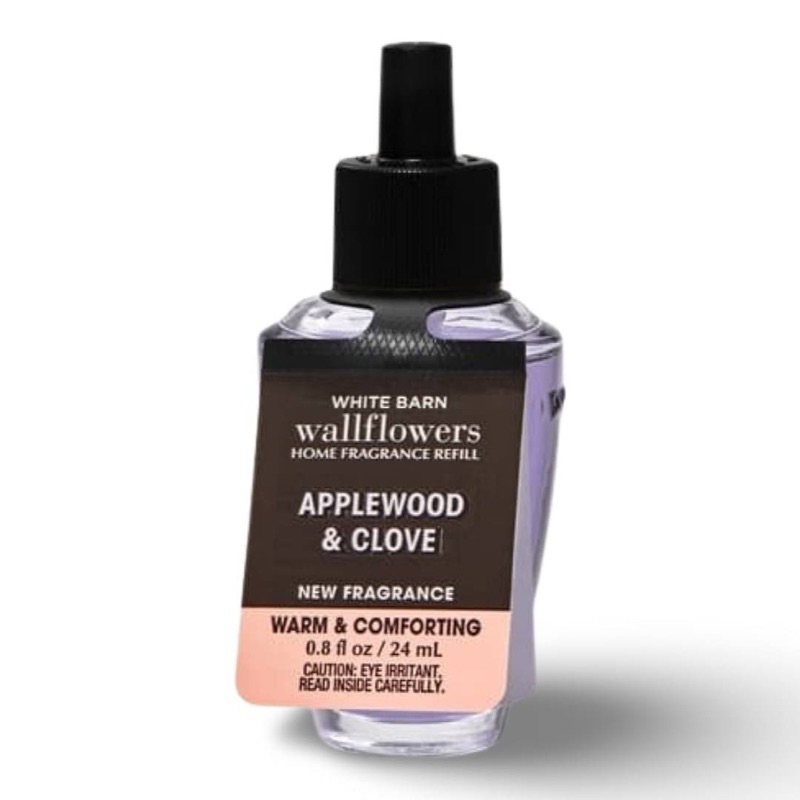 Bath&amp;BodyWorks ช๊อปไทย Applewood&amp;Clove Wallflowers Fragrance Refill24 mL รีฟิลน้ำหอมปลั๊กกลิ่นแอปเปิลวูด&amp;กานพลู