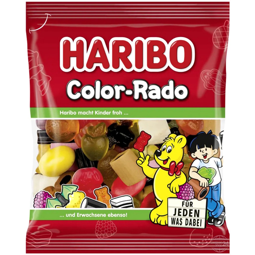 Haribo Color Rado 175g Gummy and Licorice Candy / Lakrids Lakrtis Lakritsi Lakritz