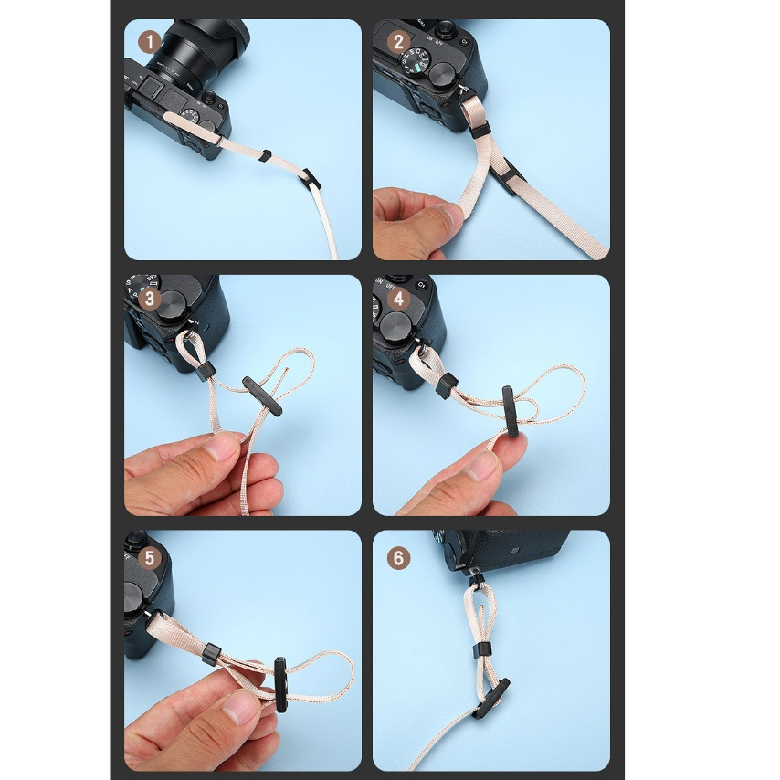 สายคล้องคอกล้อง สายกล้อง Camera strap ผ้ายีนหนานุ่ม เหมาะกับกล้อง Sony A7C mirrorles  xa2 xa3 xa5 xa10 a5100