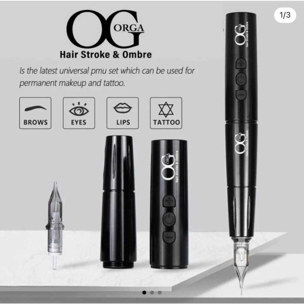เครื่องสักคิ้วดิจิตอล​ Orga​ Hair stroke &amp;​omber V2
