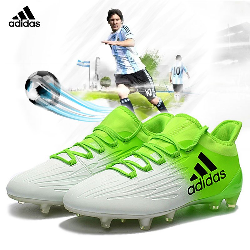 ส่งจากกรุงเทพ Adidas X16.1 FG องเท้าสตั๊ด รองเท้าฟุตบอลผู้ชาย รองเท้าฟุตซอลมืออาชีพ รองเท้ากีฬา สตั๊ด ขนาด:39-45