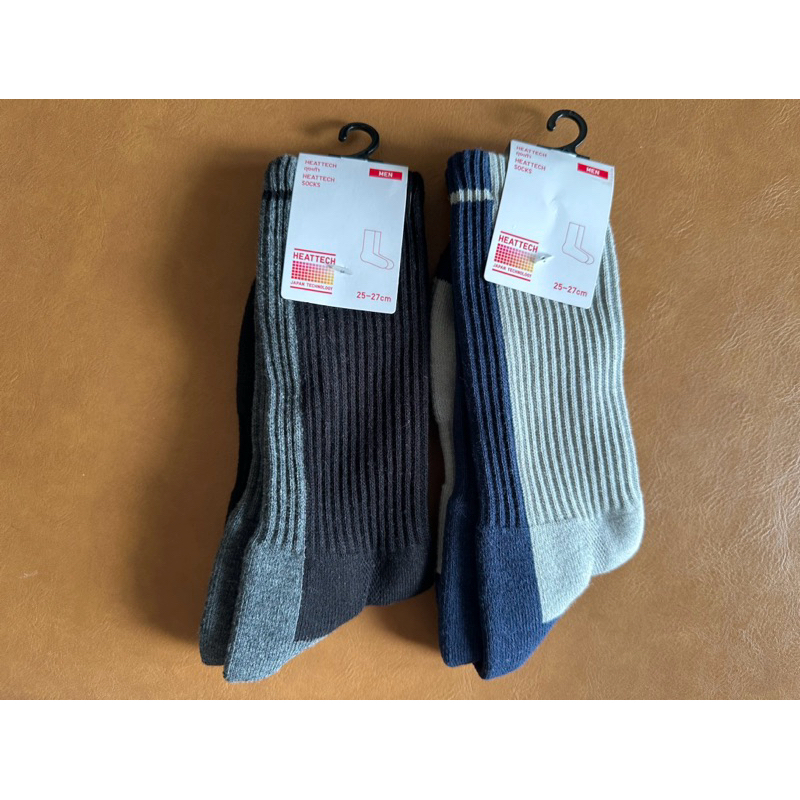 UNIQLO ถุงเท้า HEATTECH (ชาย) ของใหม่