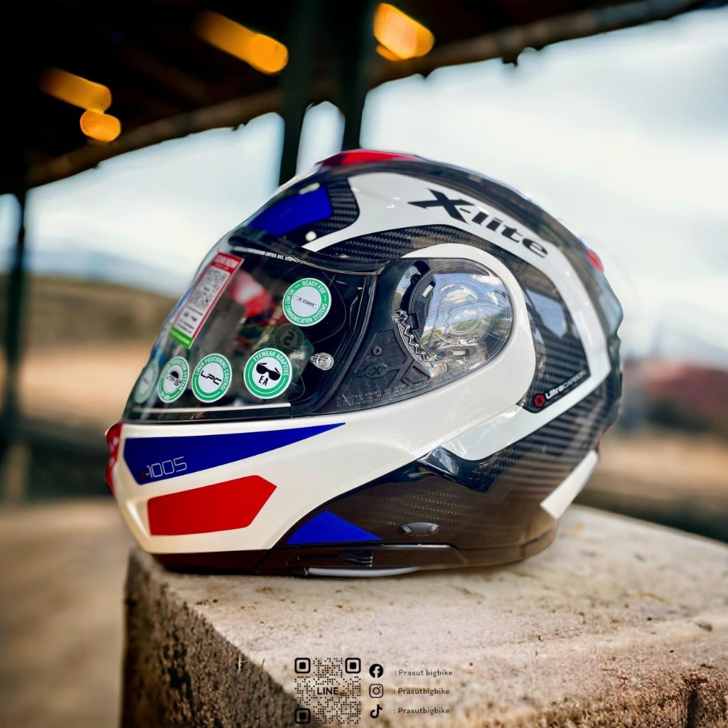 หมวกกันน็อค XLITE X1005 - FIERY TRI COLOR