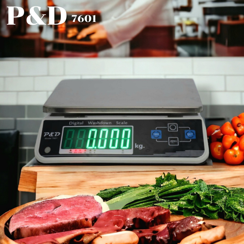 ตาชั่งดิจิตอลกันน้ำ, เครื่องชั่งดิจิตอลกันน้ำ 3 kg., 6 kg., 15 kg., 30 kg. (Model 7601)