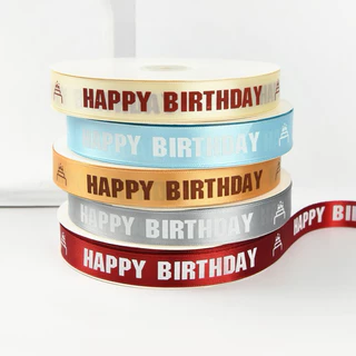 ริบบิ้น Happy Birthday (HS) ยาว 100 หลา