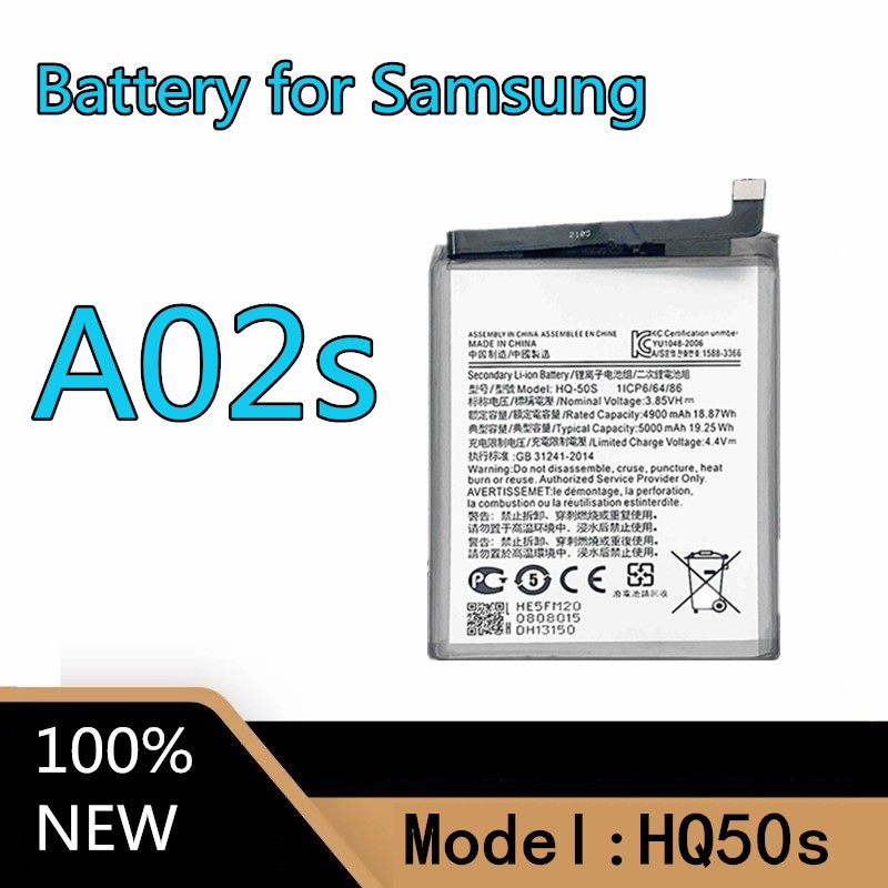 แบตเตอรี่ Samsung A02S/A03S Battery แบตซัมซุงA02S แบตA02S แบตA03S