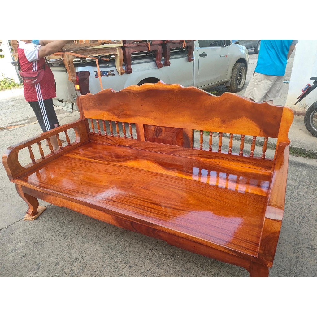 โซฟากว้าง90*200 สินค้าทำจากไม้เนื้อแข็ง