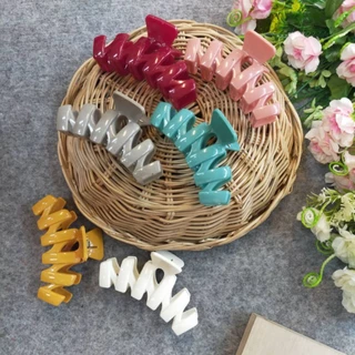 [[[มี3แบบ]]] กิ๊ฟหนีบผม BTF ขนาดใหญ่ สีพื้น สีหวาน สีพาสเทล