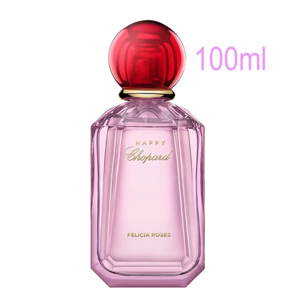CHOPARD น้ำหอม Happy Chopard Felicia Roses Eau de Parfum 100ml (รุ่นเทสเตอร์ กล่องน้ำตาล)