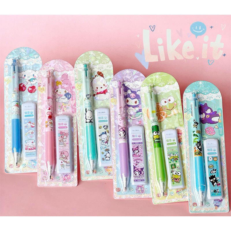 ดินสอกด พร้อมไส้ดินสอ Sweet Series ดินสอน่ารัก