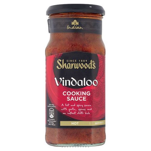 SHARWOODS Vindaloo Cooking Sauce 420g INDIAN FOOD